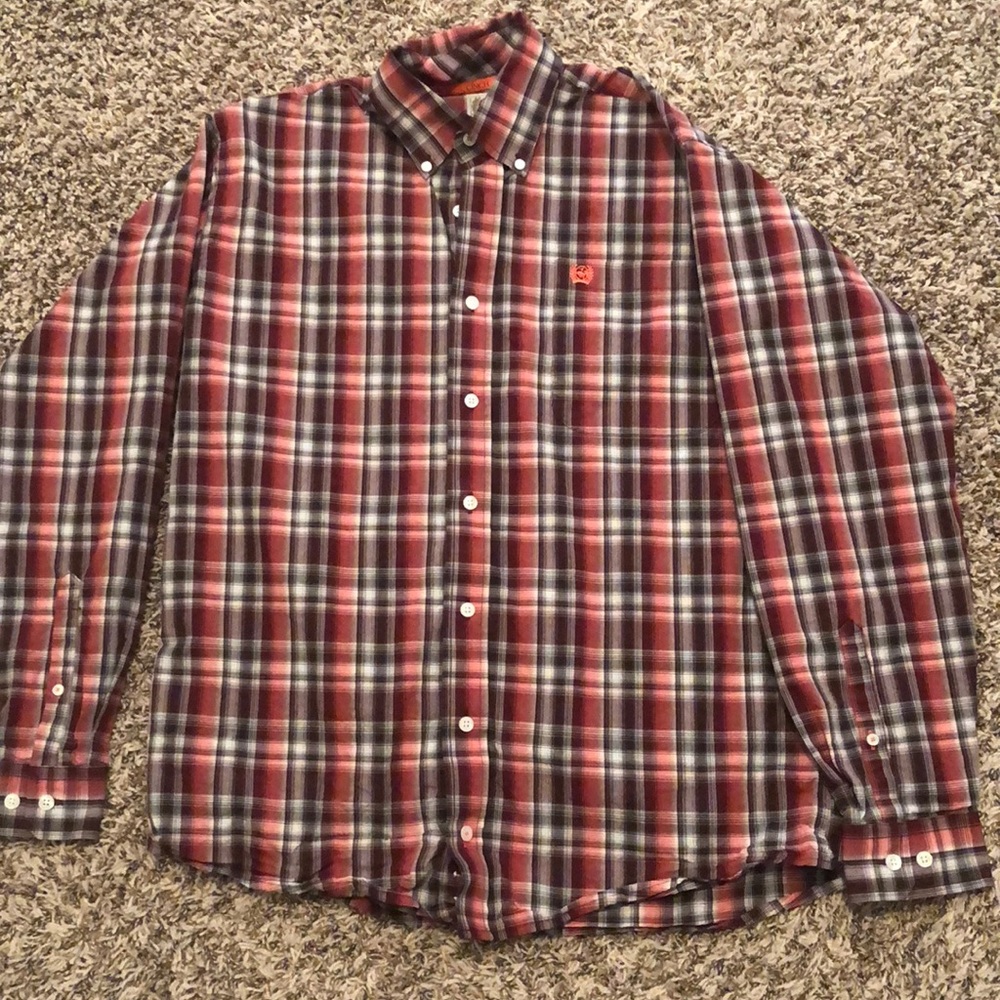 Cinch XS Men’s button down dress shirt
